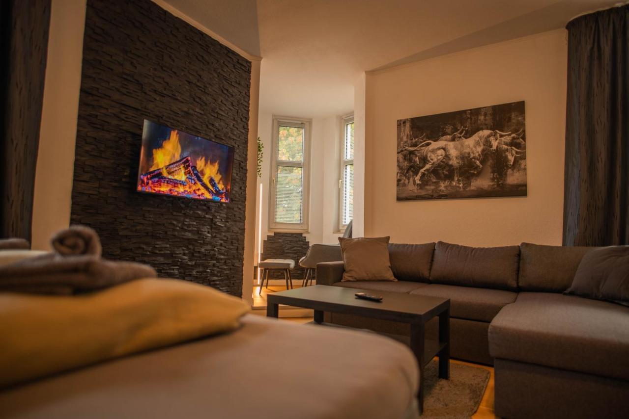 Residenz Am Kurpark - Ferienwohnungen In Zentraler Lage I Privatparkplatz Бад-Ротенфельде Экстерьер фото